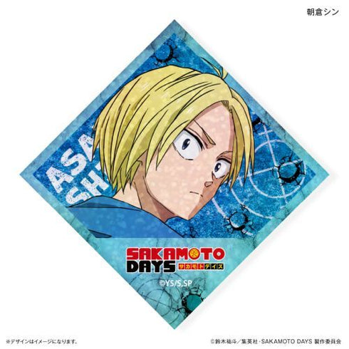 『SAKAMOTO DAYS』キラキラタイル風ステッカー SAKAMOTO DAYS 朝倉シン